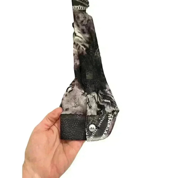 - Chico’s sheer purple blouse.  Chico’s size 3.  EUC - Picture 5 of 6